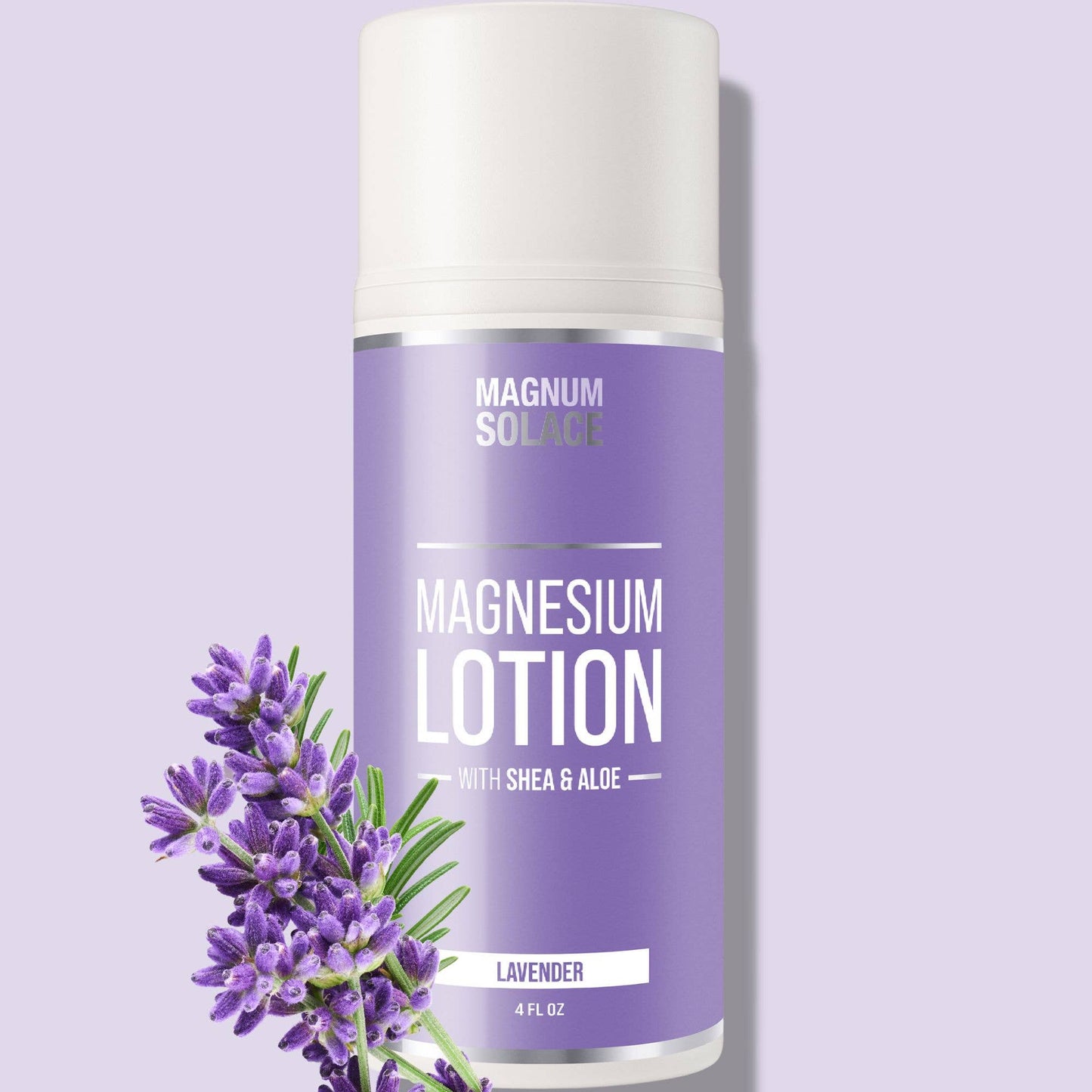 Magnesium Lotion - Lavender, Aloe, Shea and Coconut Oil magnum