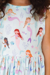 Happy as a Clam Tank Twirl Dress: Mila & Rose