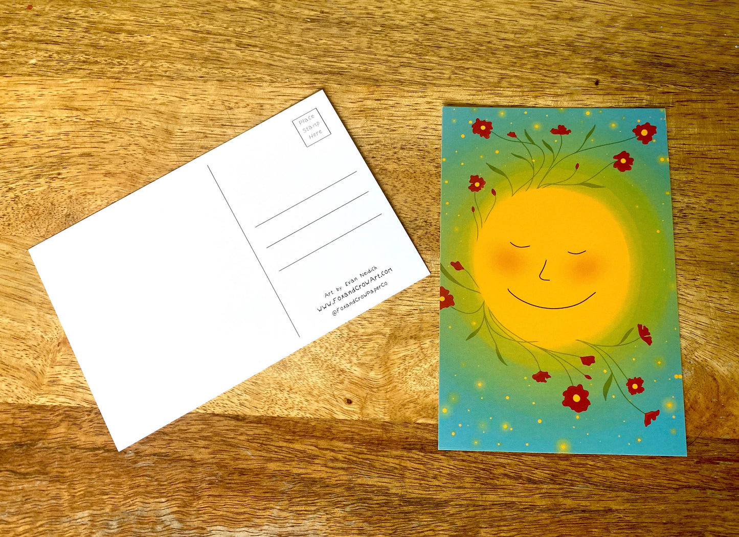 Florida Postcard Pack *  Whimsical FL Postcard * Mail Art