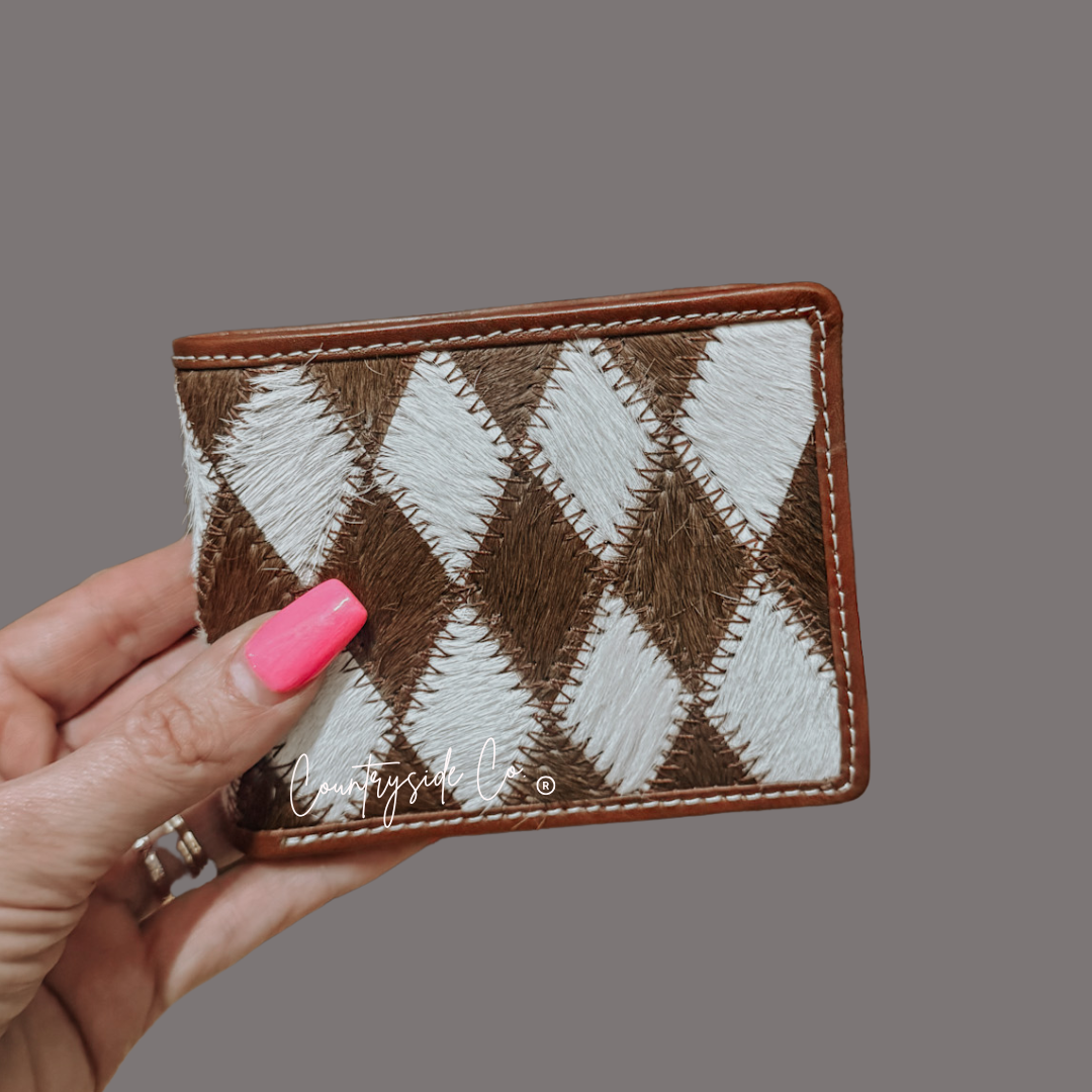 Longhorn Edition Westin Cowhide Men's Wallet Texas Western Cowhide