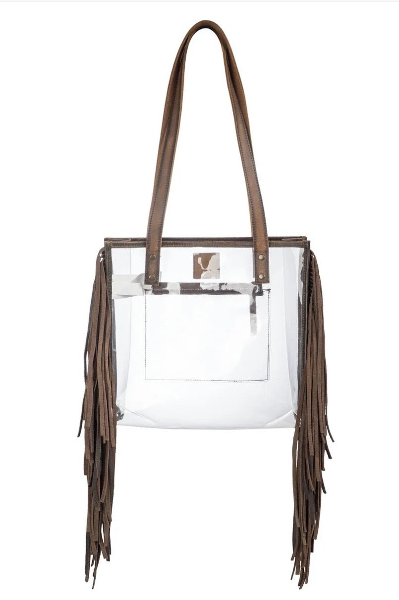 Stadium Rules STS Ranchwear Fringe Tote STS34435