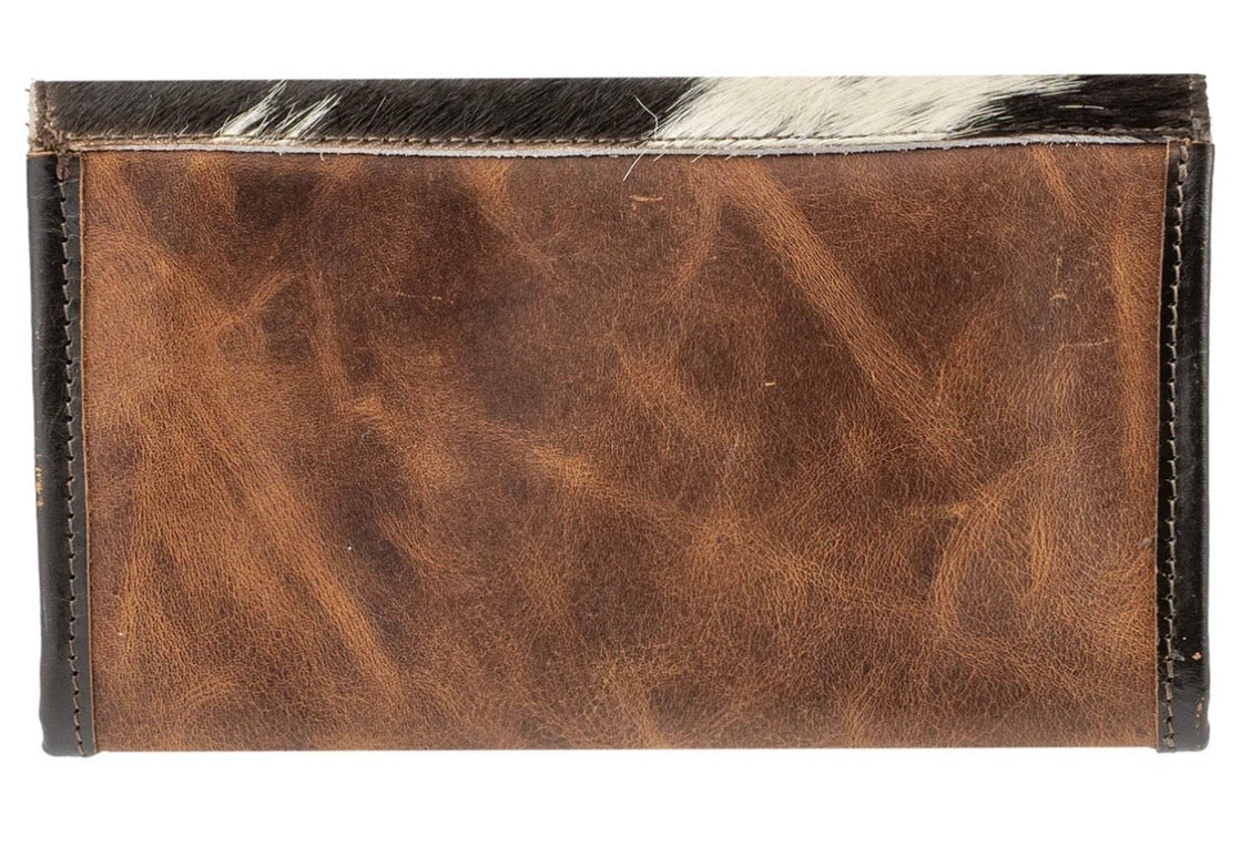 Guadalupe Cowhide Style Genuine Leather Wallet STS Ranchwear STS64075
