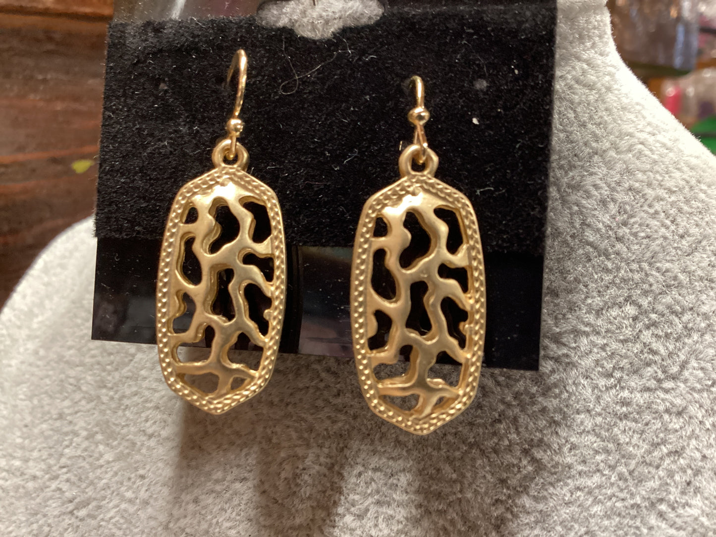 Gold Design Earrings