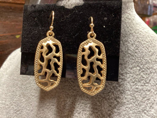 Gold Design Earrings