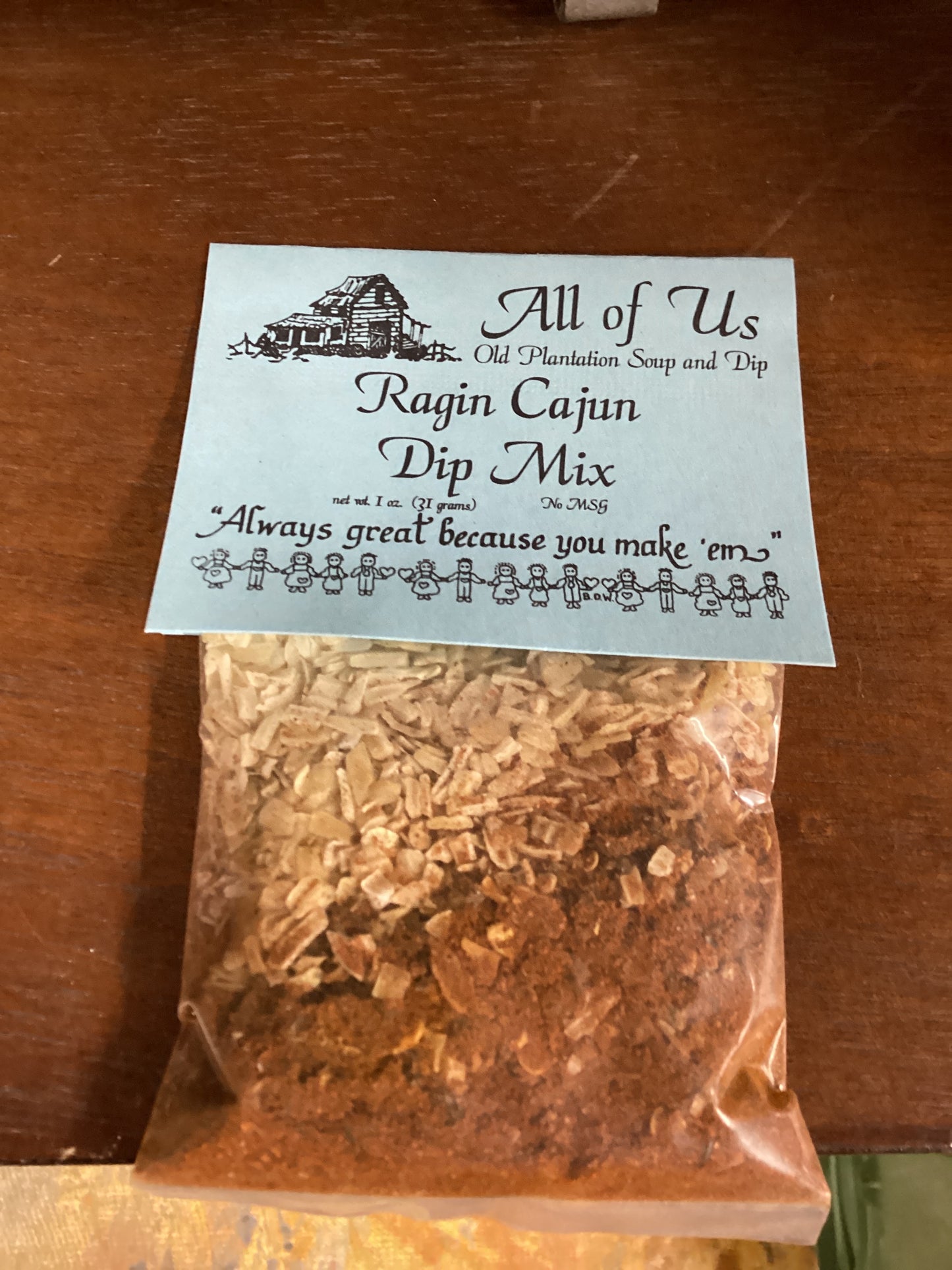 MK RAGIN CAJUN Dip Mix.