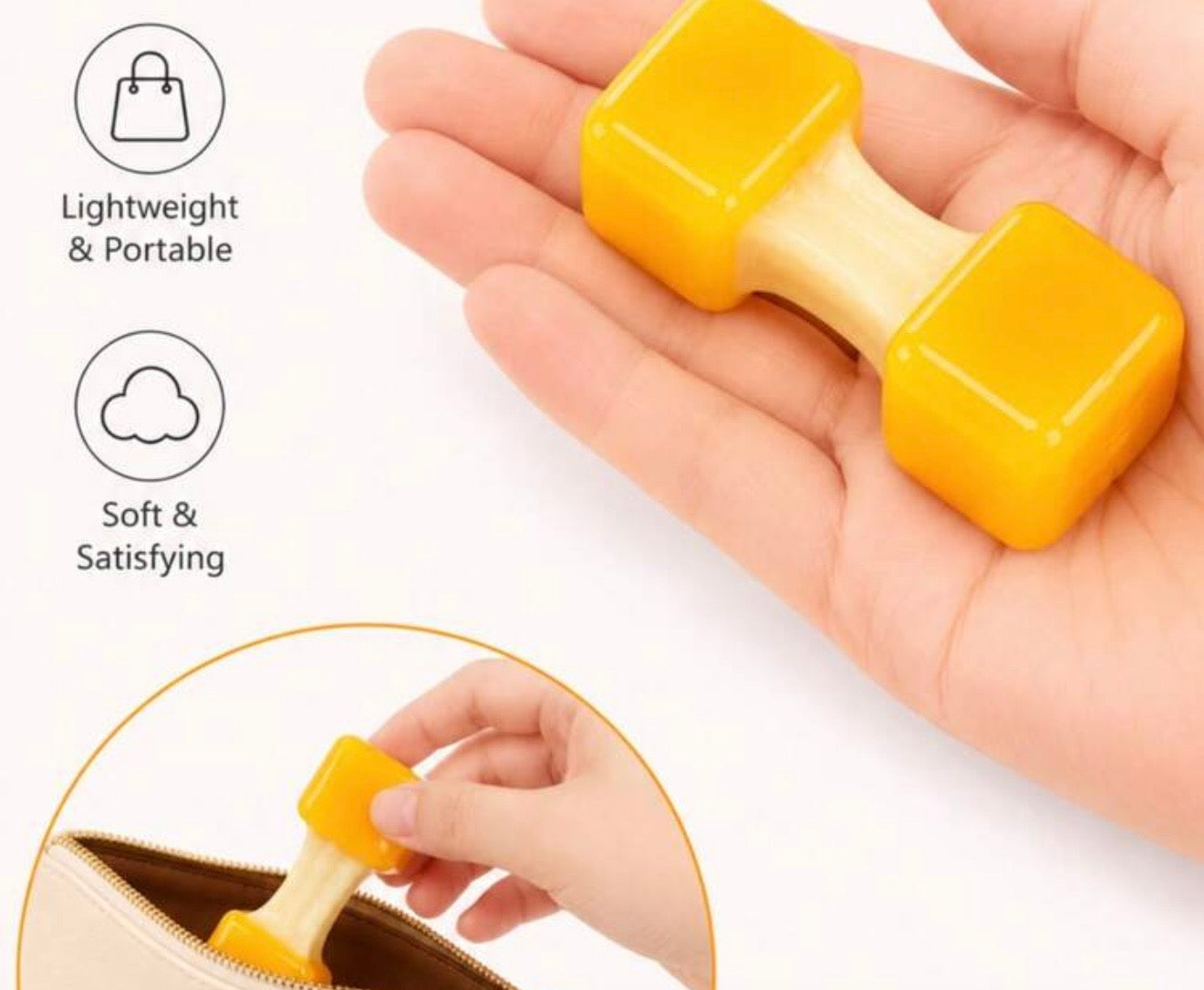 Stretchy Cheese Squishy Toy