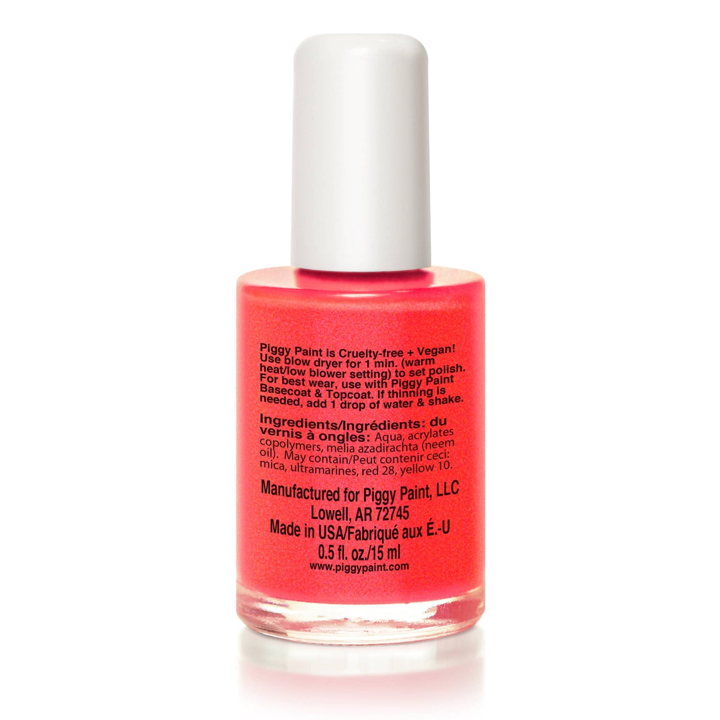 Drama Nail Polish Non-Toxic Kids Nail Polish Piggy