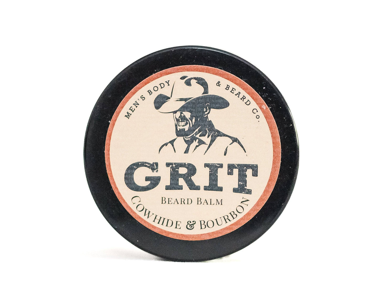 Cowhide & Bourbon Beard Balm- Grit
