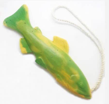 Trout Fish Soap on a Rope, Fishing Gifts, Gifts for Men