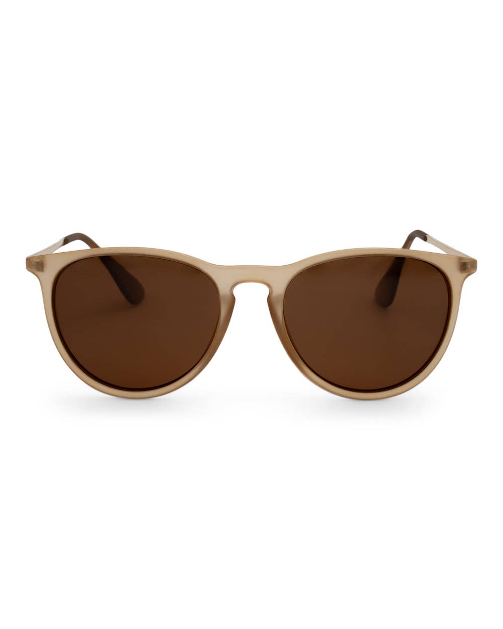Midnight - Women's Polarized Medium Horn Sunglasses: Sand Fl Dax