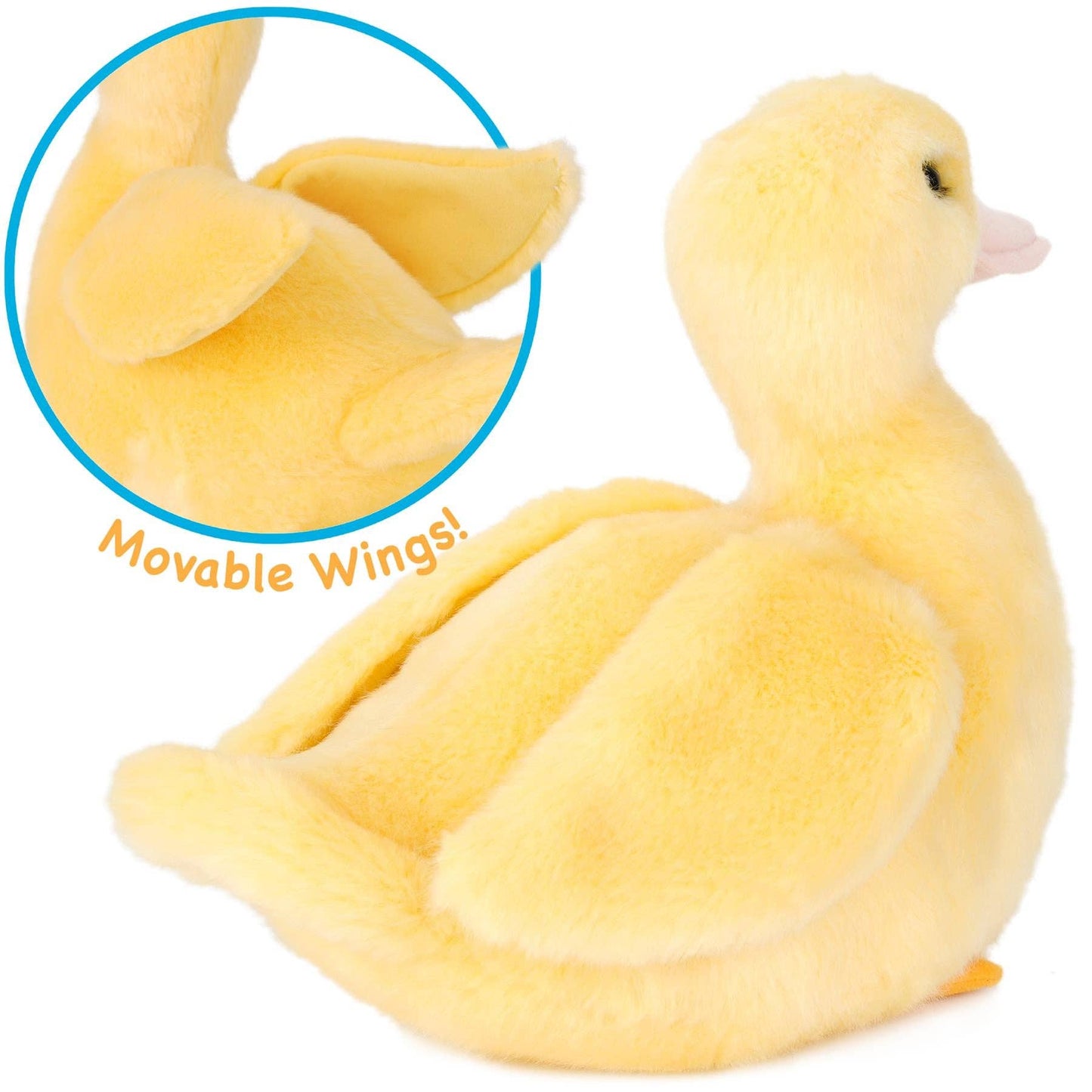 Dani the Duckling | 11 Inch Stuffed Animal Plush | Viahart
