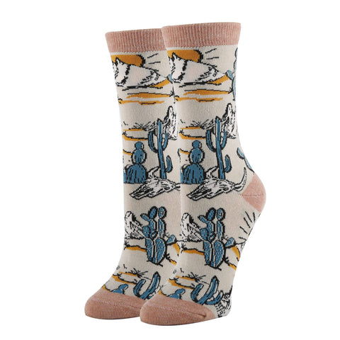 Wild West | Women's Western Premium Cotton Crew Socks Oooh Yeah sock