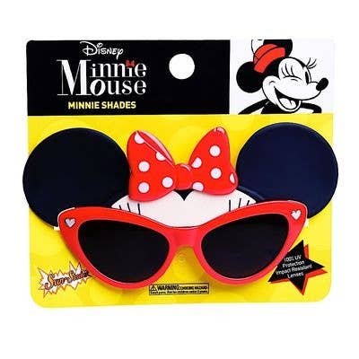 Officially Licensed Lil' Characters Red Minnie Glasses H2W Fl/Tx