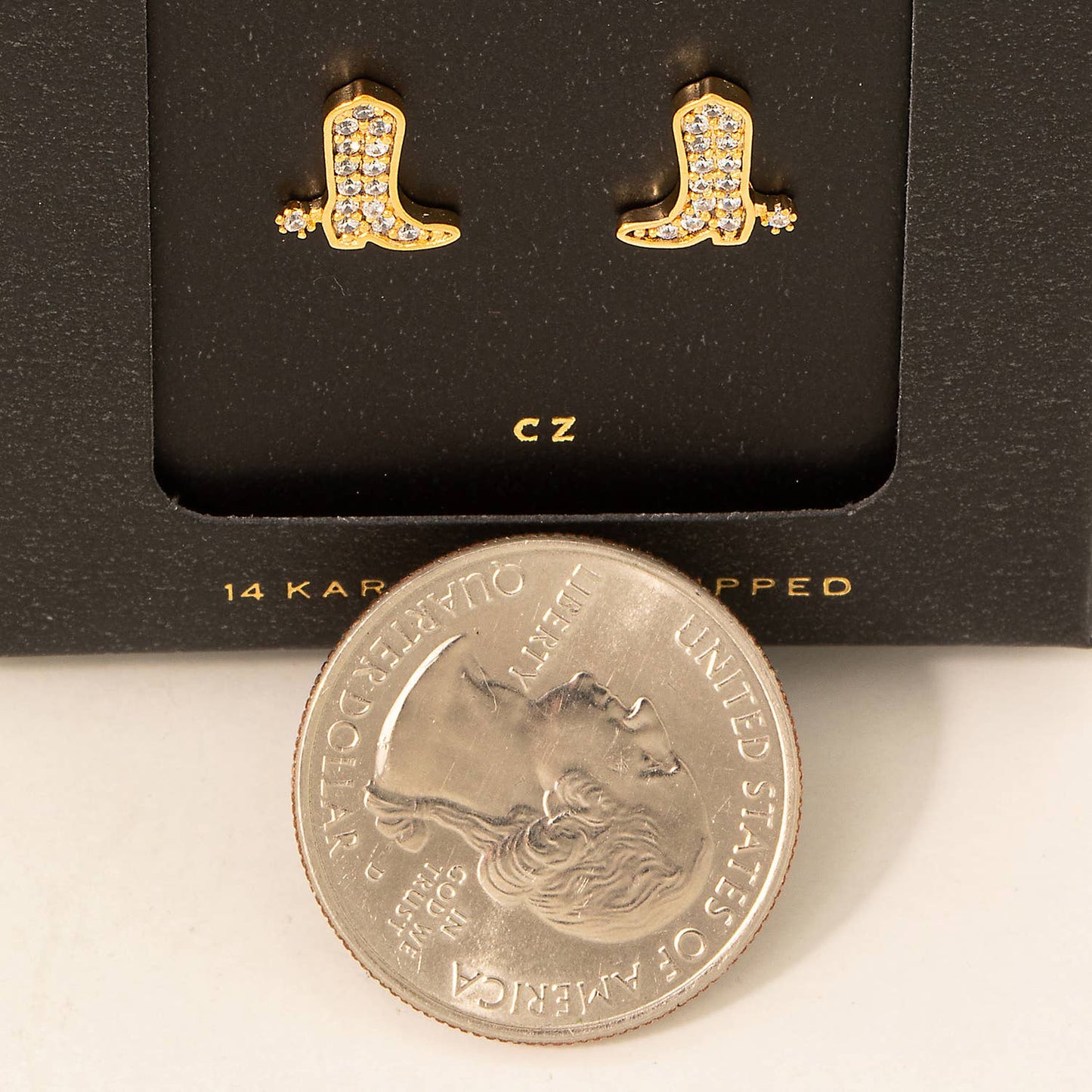 Secret Box Gold Dipped Studded Western Cowboy Boot Stud: Gold or Silver Fame
