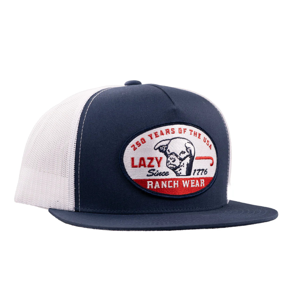 Lazy J Ranch 1776 Classic Five Panel Trucker Hat