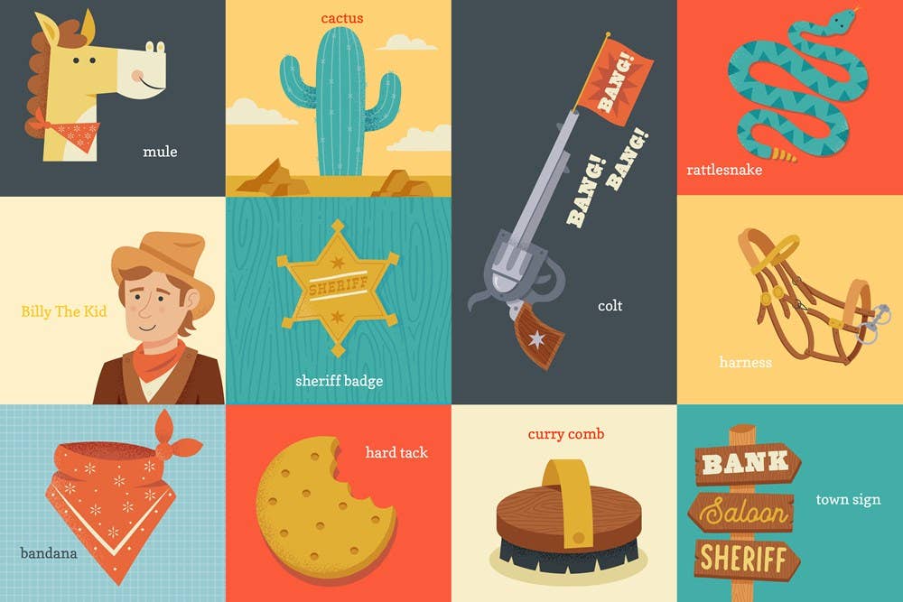 100 First Words for Little Cowpokes Familius