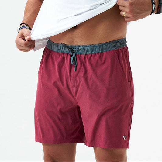 Heather Cardinal Athletic Shorts Burlebo Tx/ Fl