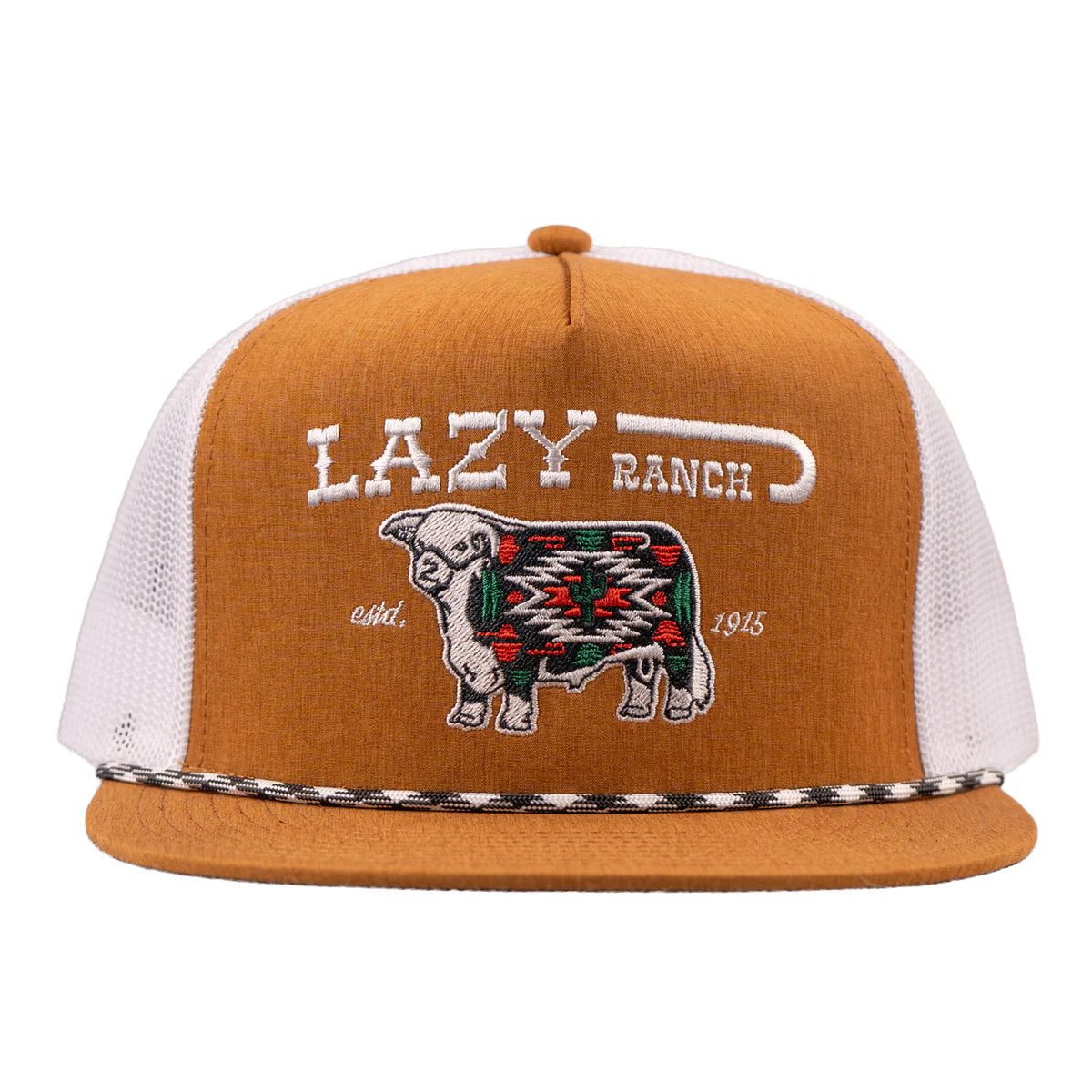 LAZY J RANCH Brown & WHITE ALPINE
CLASSIC ROPE TRUCKER