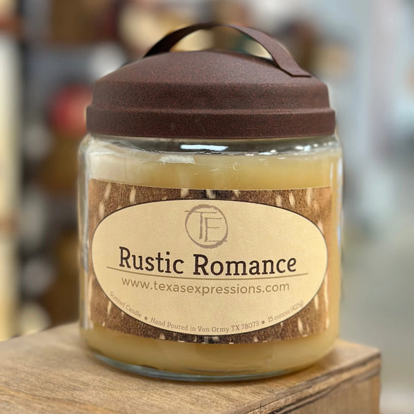 Rustic Romance Texas Expressions Candle 16 Oz