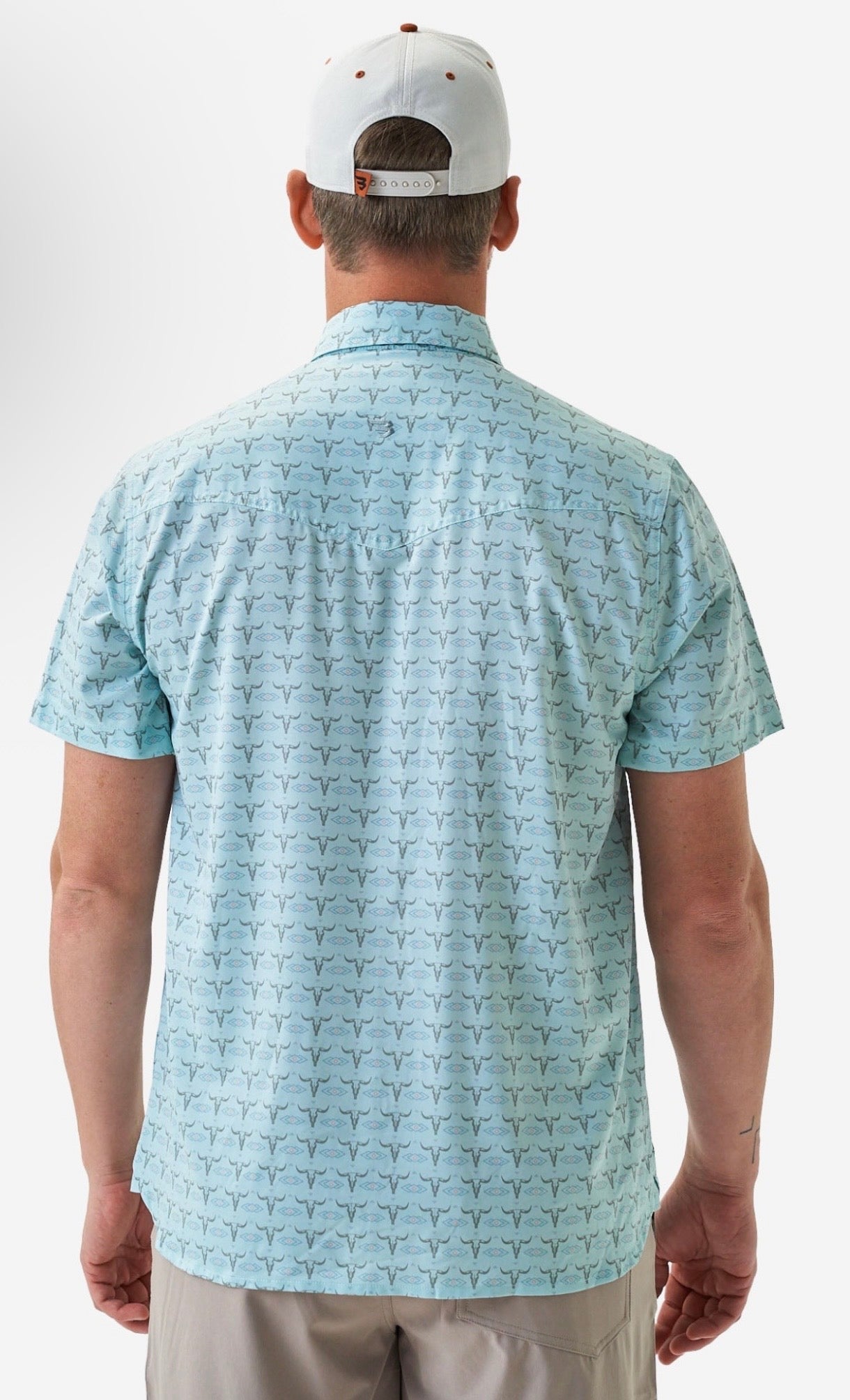 The Rancher Performance Western Pearl Snap Shirt Burlebo Tx/Fl