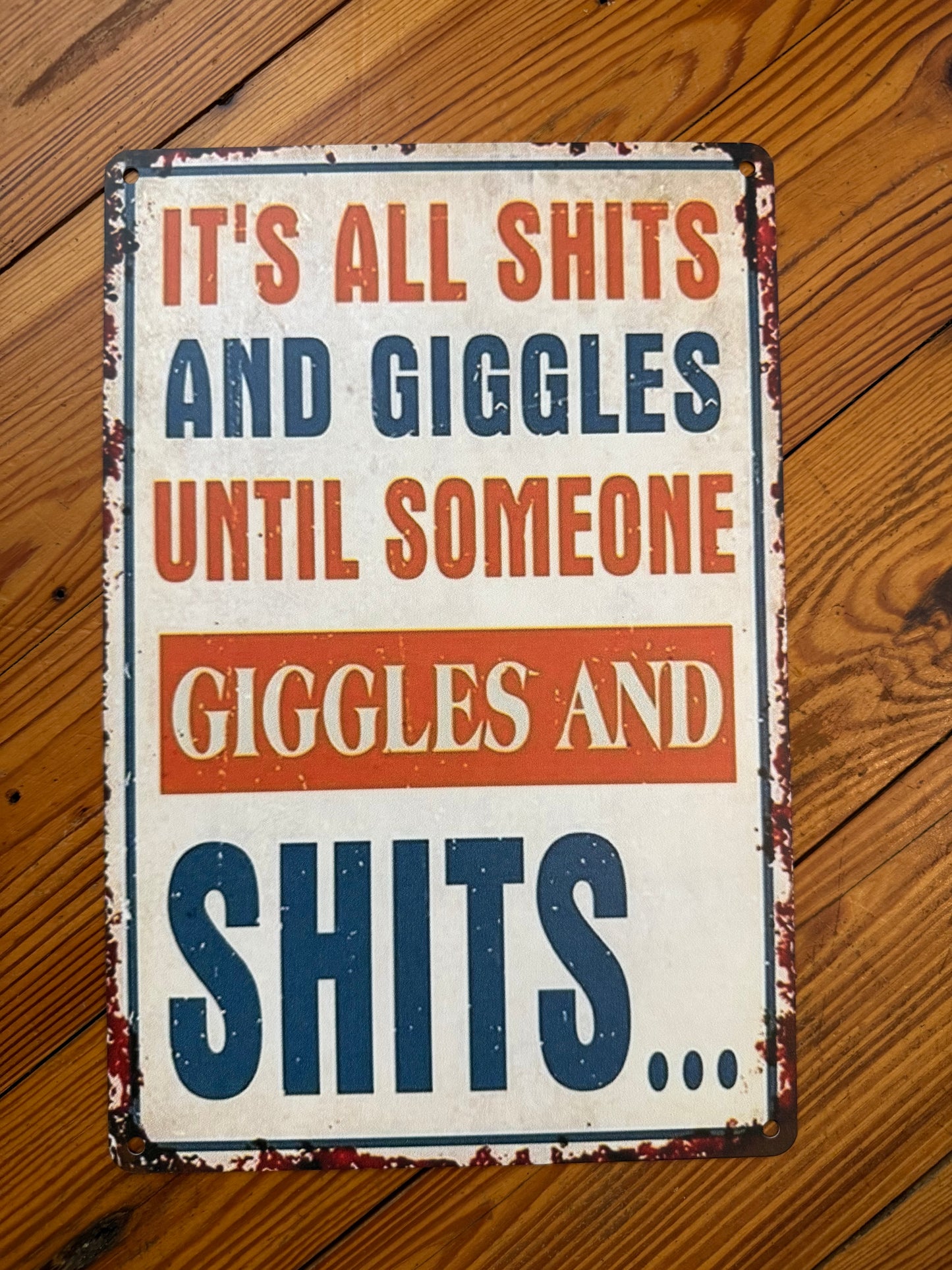 Metal Signs Funny Rectangle