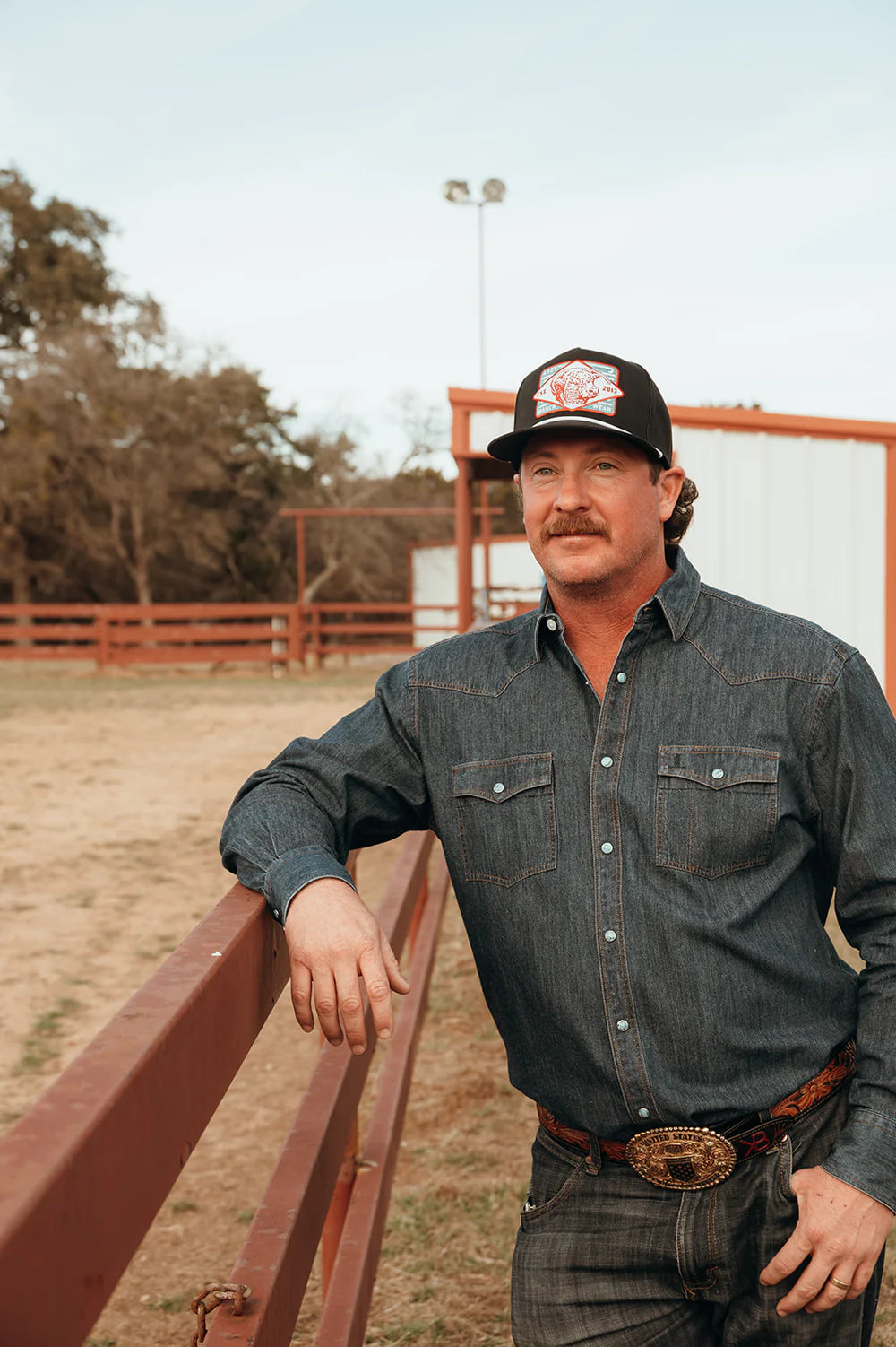 Lazy J Ranch Iron Horn Classic Rope Trucker Hat