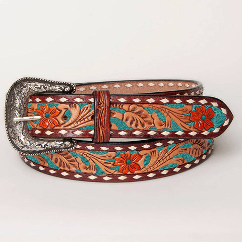 Genuine American Leather Belt Men and Women: ADBLF120A LS Western