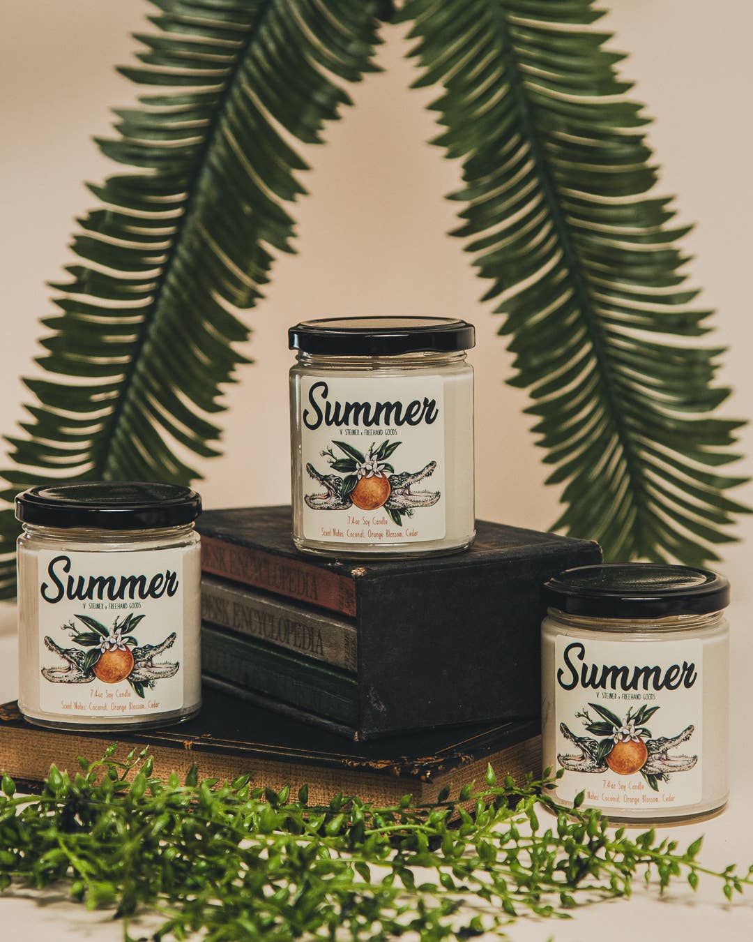 Summer Seasonal Soy Candle