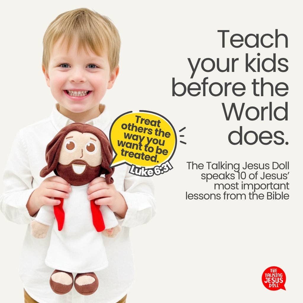 The Talking Jesus Doll - Boutique Bestseller - Easter Gift Jesus Doll