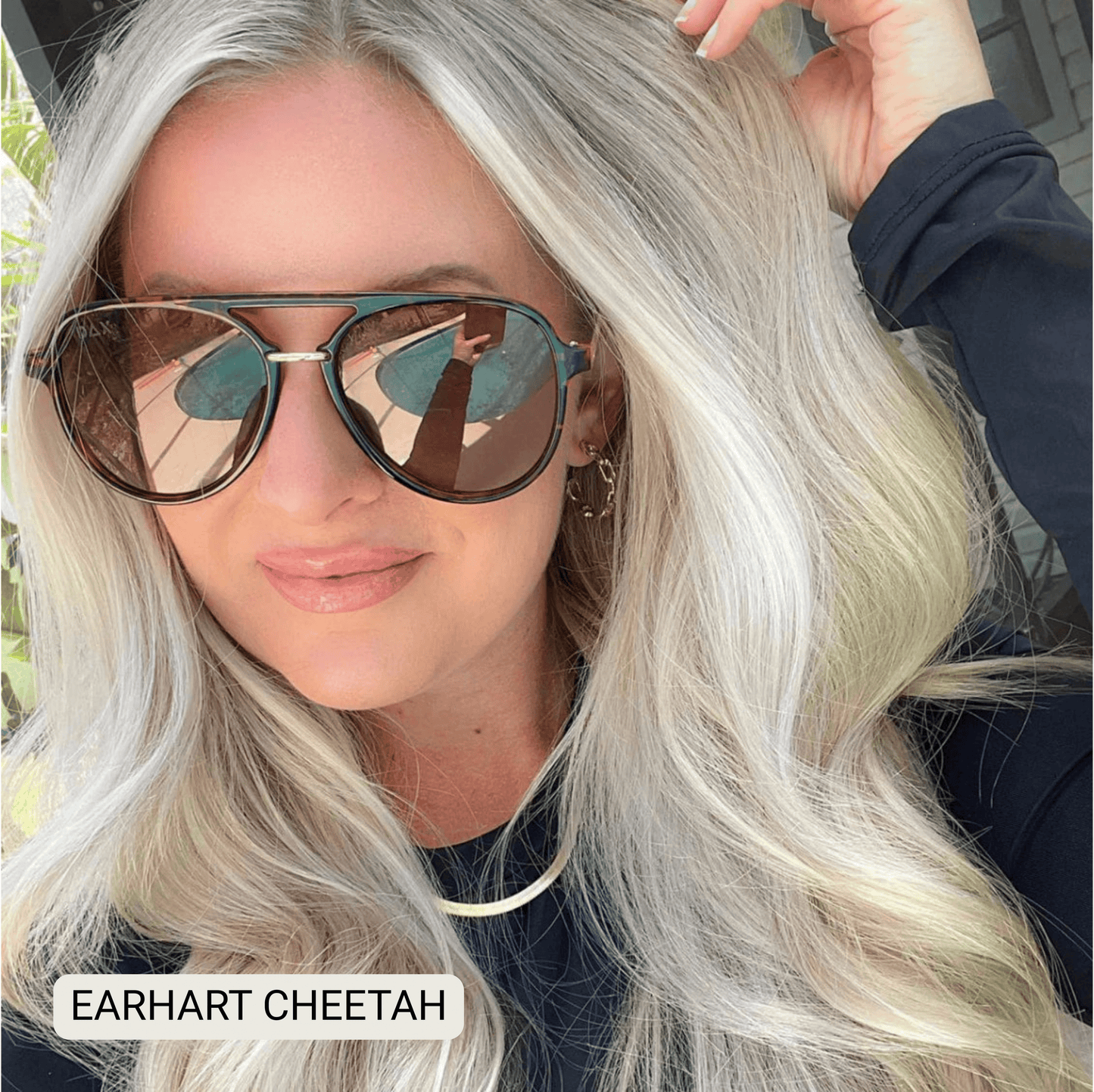 Earhart - Women’s Aviator Sunglasses–Polarized Everyday Chic: Hot pink Tx Dax