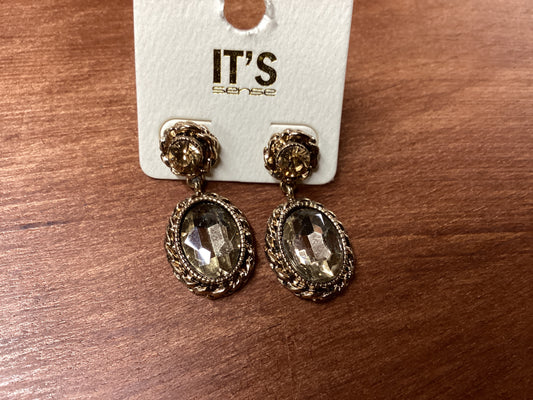 IT’S Sense light brown earrings