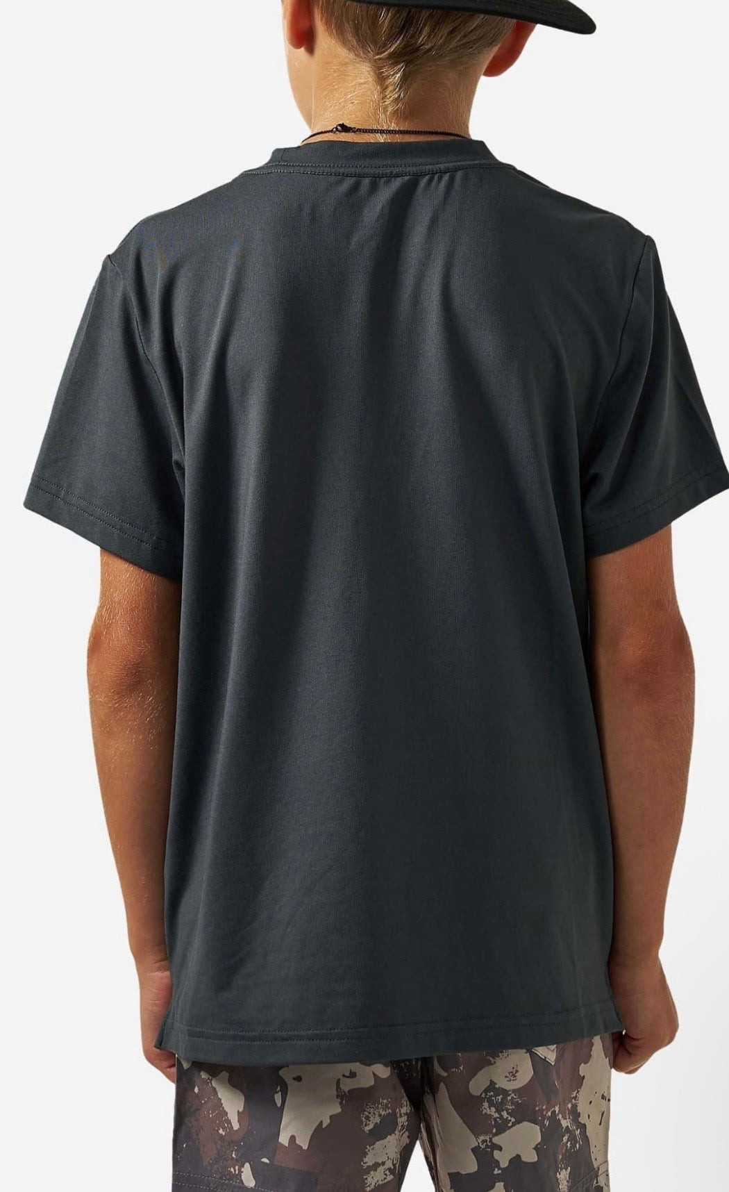 Youth Gun Metal Grey & Gauge Camo Flying B Go To Tee Tx/Fl Y-GTT-FB-GGC