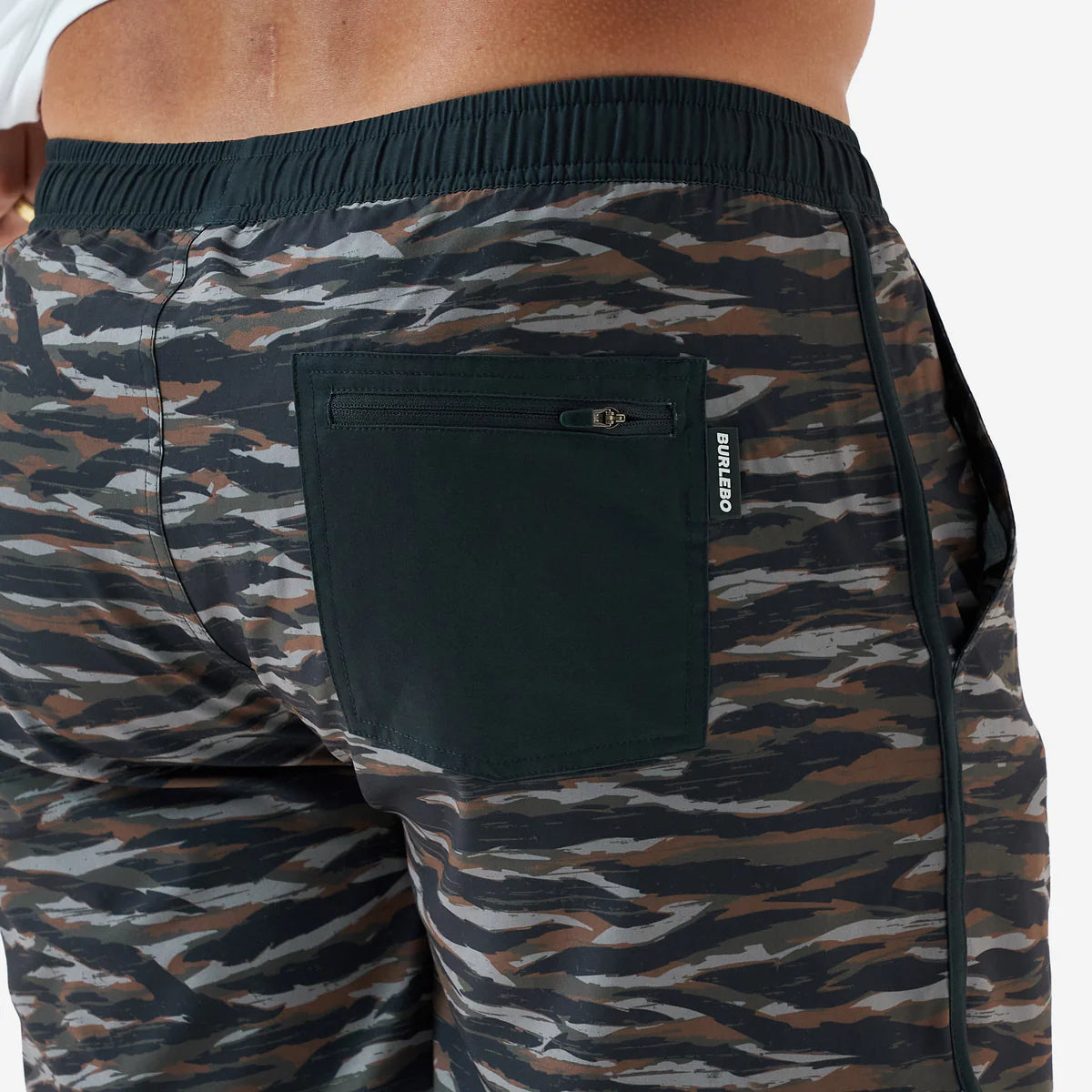 Swim Trunk - Tiger Stripe Camo - Wetland TX