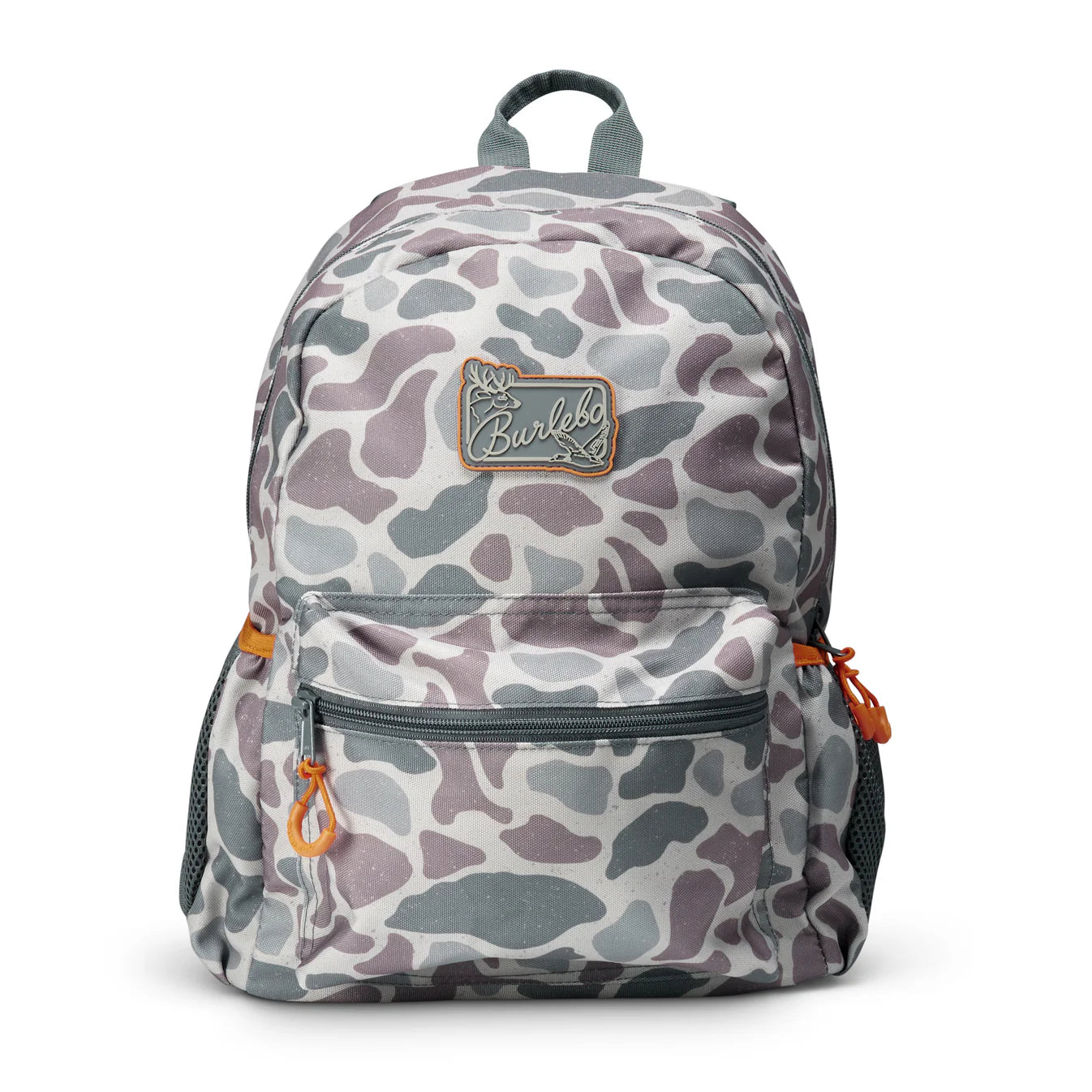 Classic Deer Camo (Orange Trim) Toddler Backpack Burlebo Fl/ Tx T- BP-CDCOT