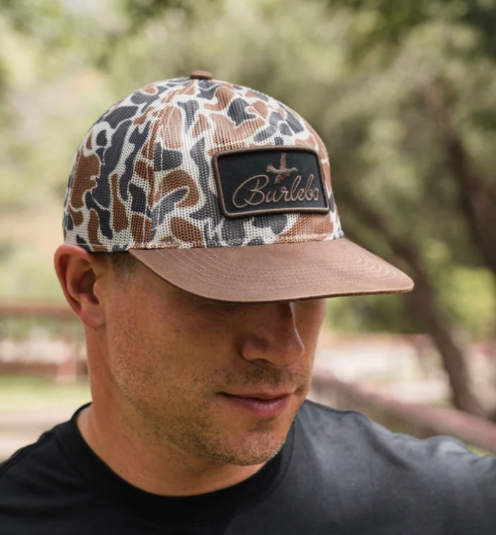 Mesh Woods Camo Cap Burlebo
