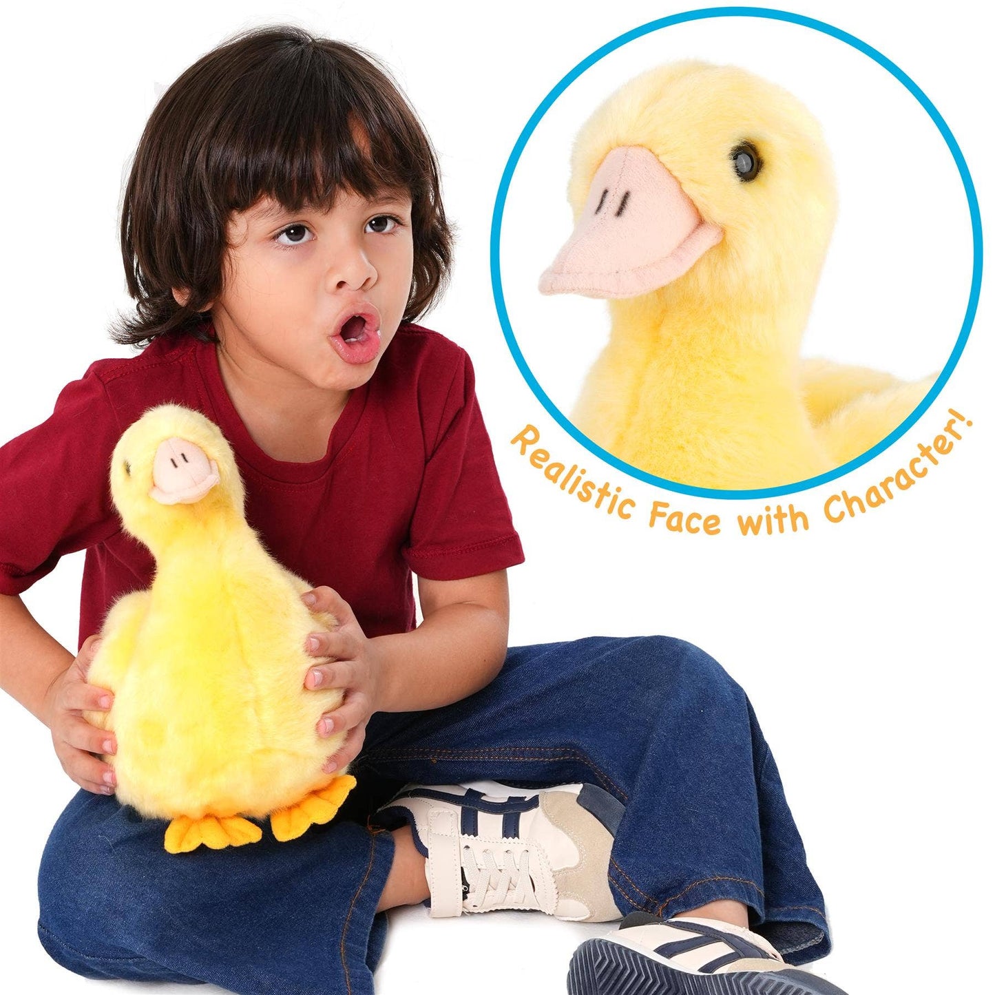 Dani the Duckling | 11 Inch Stuffed Animal Plush | Viahart