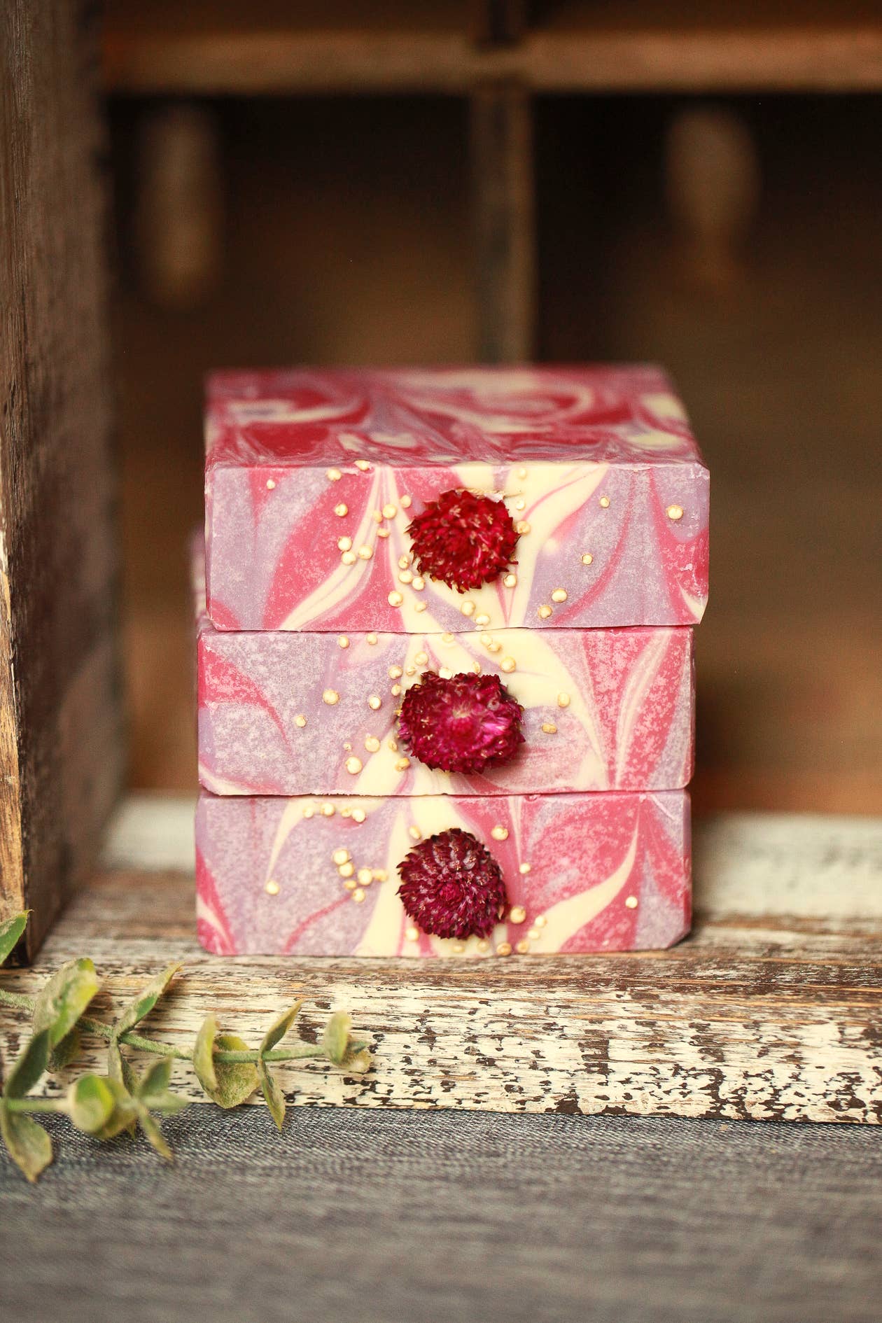 Black Raspberry Vanilla Cold Process Bar Soap, 4.5 oz. Faith Fl
