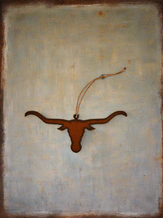 Steer Head Longhorn Western Ornament Ironworks