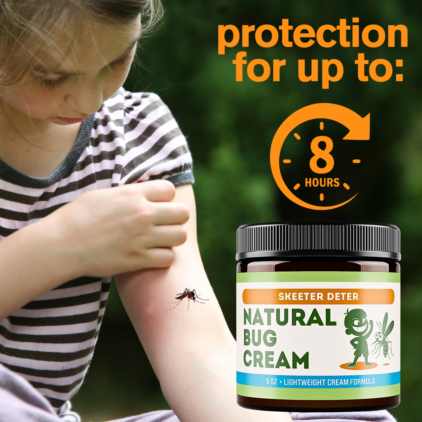 Natural Bug Cream: 5 Oz Magnum