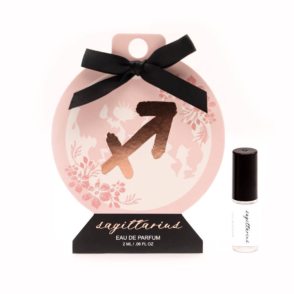 Zodiac Perfumette Card Pink: Pisces