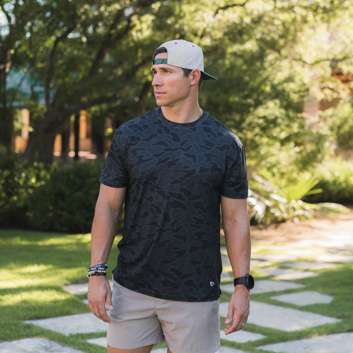 Black Camo Burlebo Go to Tee Tx GTT-BLKC