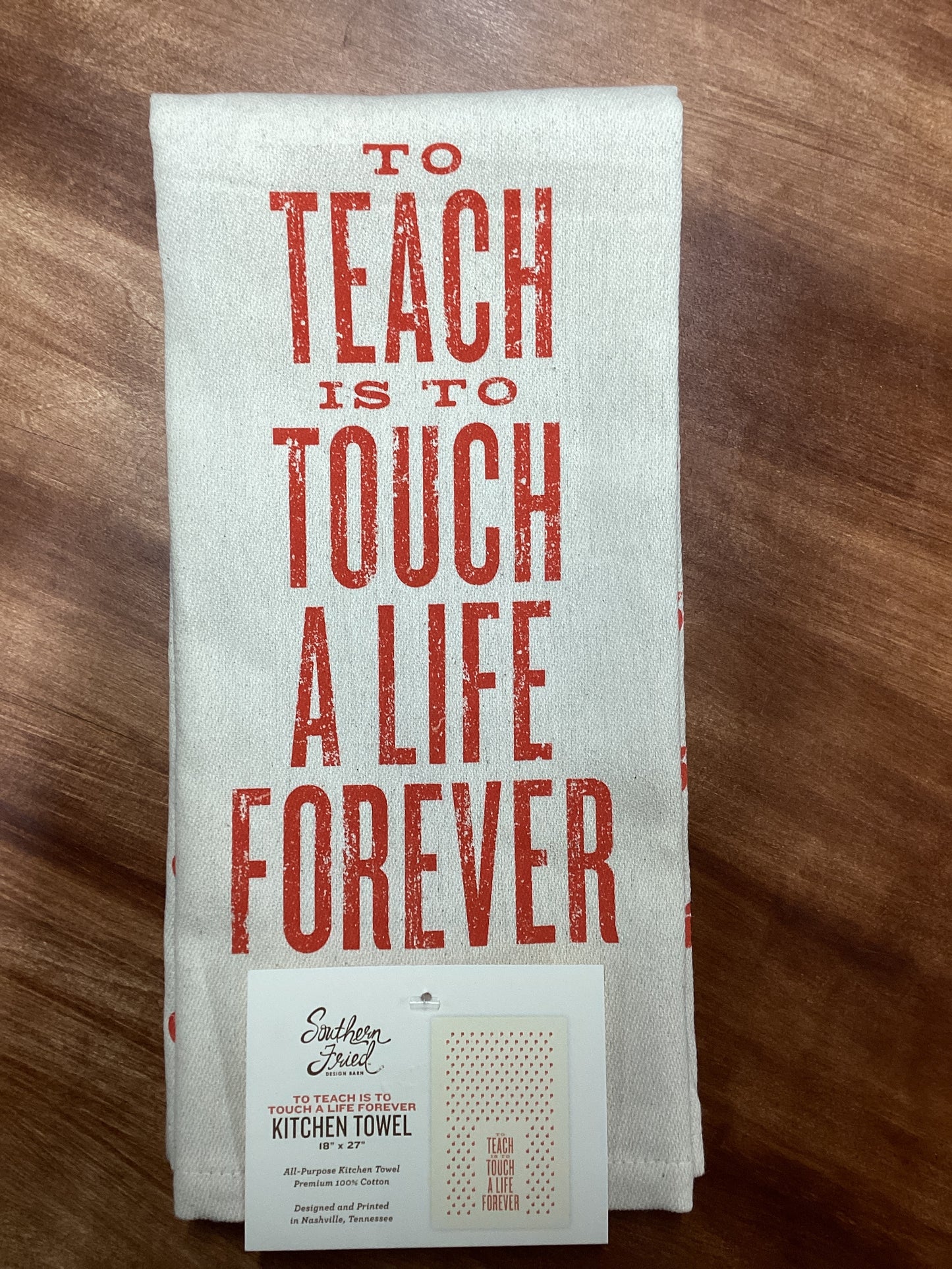Teacher Dish Towel Southern Pride