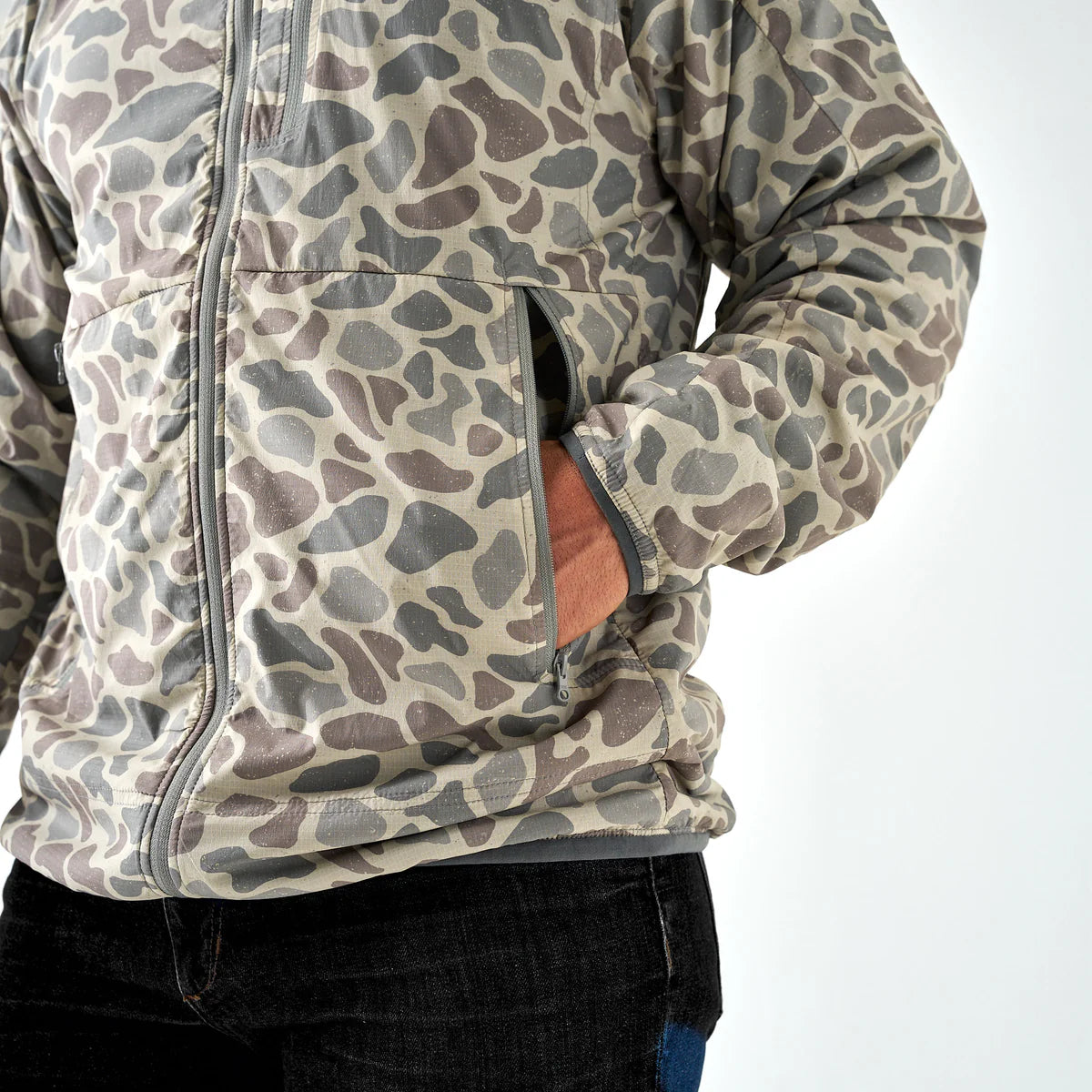 Powder Ridge Jacket Classic Deer Camo Burlebo