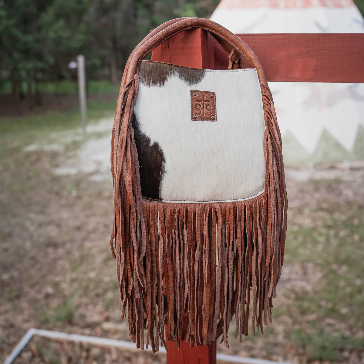 Indie cowhide sugar satchel STS Ranchwear 35271