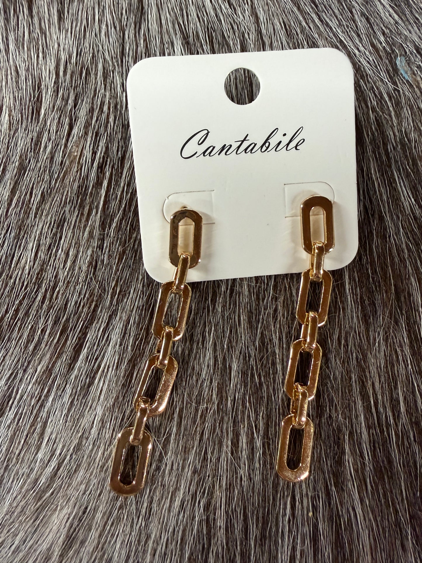 Gold Cantibile Earrings
