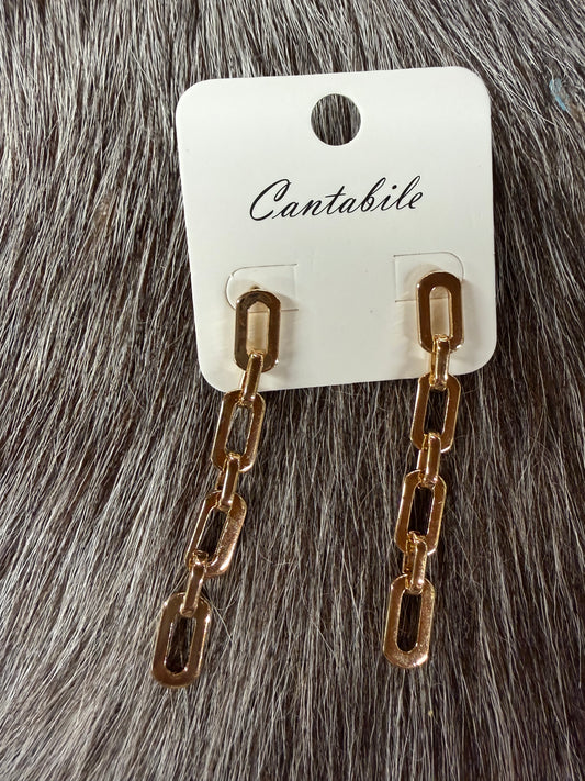 Gold Cantibile Earrings