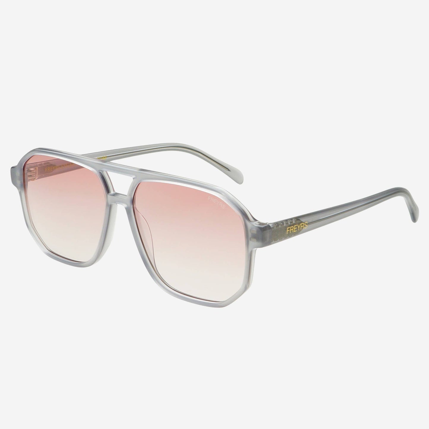 Billie Mens Aviator Sunglasses  : Gray Freyrs