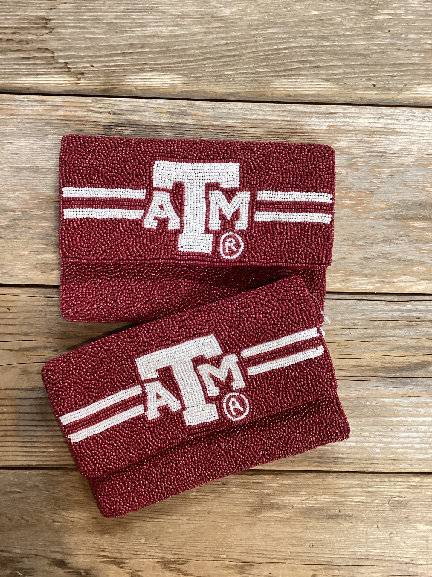 Texas Aggies coin purse wallet