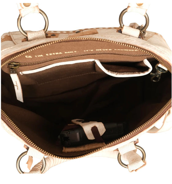 Cremello Sansa Concealed Carry Satchel STS Ranchwear 31179