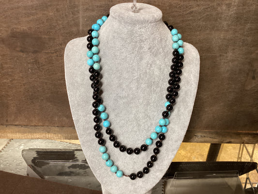 Black/Turquoise Necklace